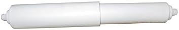 HAPINARY White Toilet Paper Holder with Spring Load