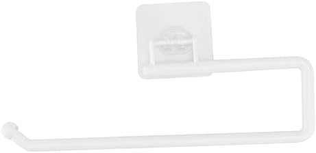 1pc Multifunctional Wall-Mounted Toilet Paper Holder Durable No Drill