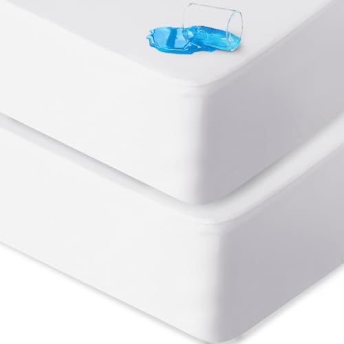 Biloban Waterproof Crib Sheets 2 Pack