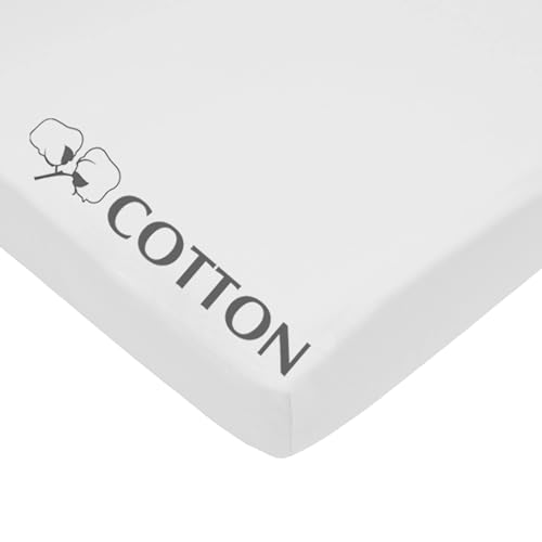 American Baby Company 100 Cotton Mini Crib Sheet 38 x 24 1