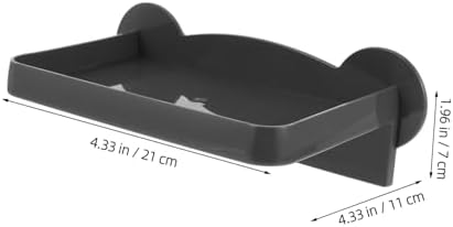 Cabilock Wall Mount Tissue Box Adhesive Shelf No Drill