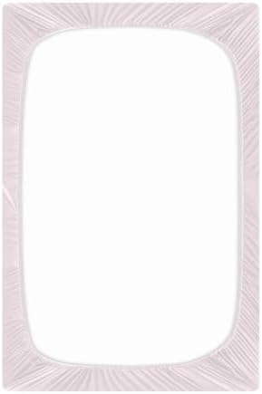 KEIGE Lavender Blush 02 Crib Sheet for Baby Bed