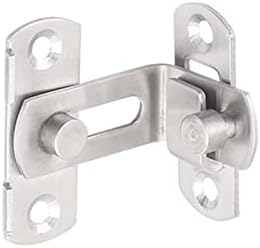 SHAUNI 1pc Slide Latch Metal Hook Lock