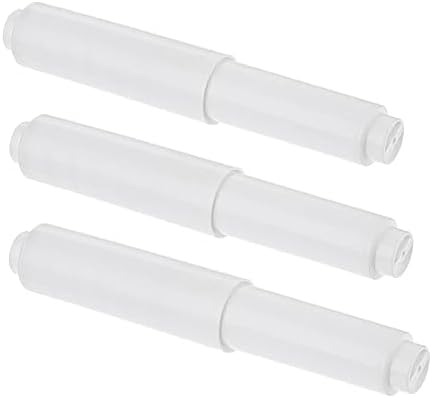 HOMSFOU 4PCS Zinc Alloy Toilet Paper Holder Extender