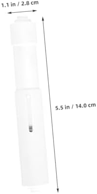 Luxshiny Toilet Paper Holder Spring Loaded Spindle Rod
