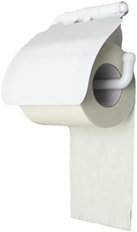 Healifty Toilet Paper Holder with Suction Cup and Cover 1