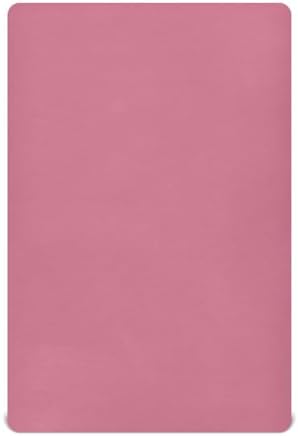KEIGE Bean Paste Fitted Crib Sheet for Girls and Boys