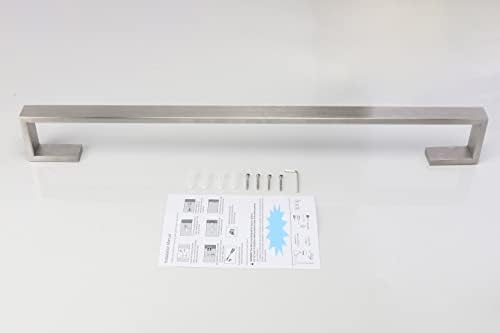 TocTen Square Base Towel Rack - 20 Inch Heavy Duty Stainless Steel