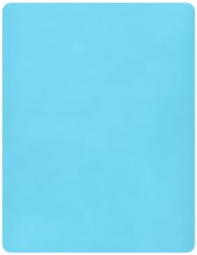 KEIGE Sky Blue Crib Sheet for Baby Bedding
