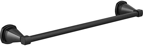 Delta Stryke 18-in Wall Mount Towel Bar in Matte Black 1