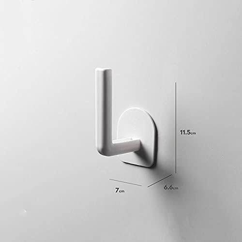 Multi-Functional Adhesive Paper Holder for Bathroom Toilet