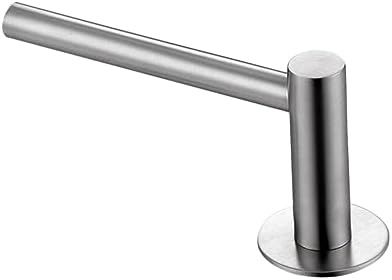 OUNONA 304 Stainless Steel Toilet Paper Holder Adhesive No Drill