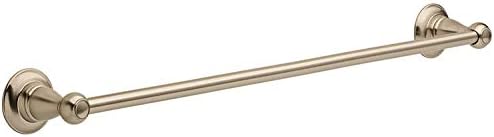 Delta Faucet PTR24-BN Porter Towel Bar 24 SpotShield Brushed Nickel 1