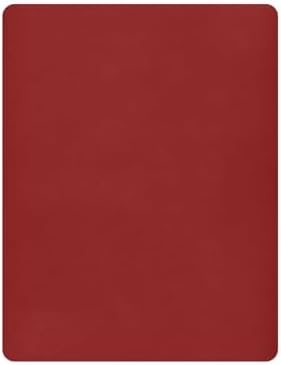 KEIGE Maroon Crib Sheet for Baby Bedding