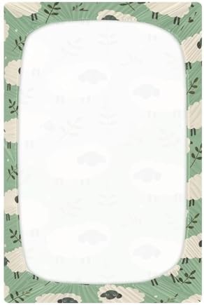 ALAZA Baby Crib Sheets Soft 39x27 Inch