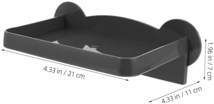 UTHCLO No Drill Toilet Paper Holder with Shelf