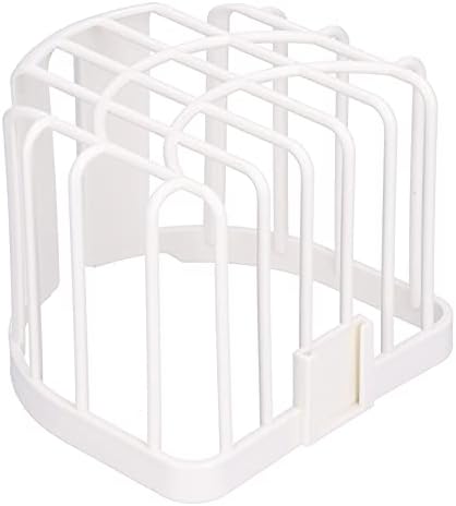 Jwthee Toilet Paper Holder - Wall Mounted ABS Adhesive Basket White