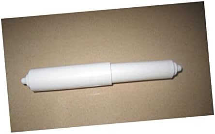 HAPINARY White Toilet Paper Holder with Spring Load