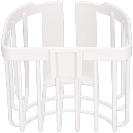 HERCHR Wall Mounted Toilet Paper Holder White