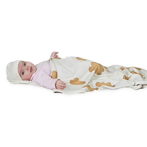 MAUM-B Wool Blanket for Babies Temperature Regulating Soft Comfort 1