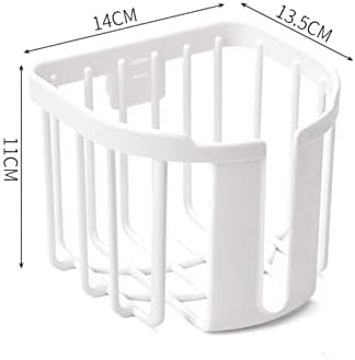 Jwthee Wall Mount Toilet Paper Holder White