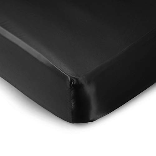 Pro Goleem Satin Crib Sheet for Baby with Soft Silky Texture