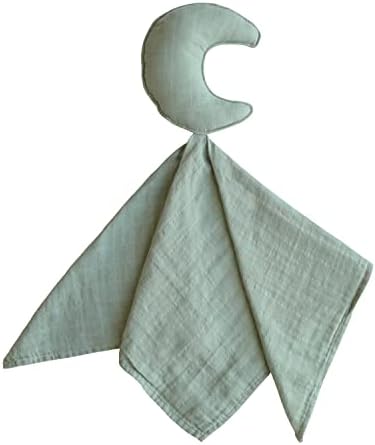 Mushie Moon Security Blanket Organic Muslin Cotton