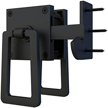 JUBEST Self Locking Gate Latch Black