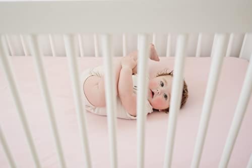 Ecolino Organic Cotton Fitted Crib Sheet for Boys Girls 1