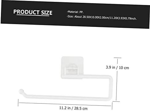 IWOWHERO Multi-Functional Wall-Mounted Toilet Paper Holder
