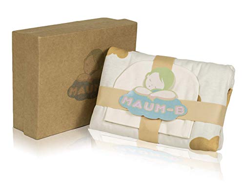 MAUM-B Wool Blanket for Babies Temperature Regulating Soft Comfort 1