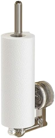 Suction Cup Toilet Paper Holder with Twist Lock Design