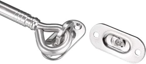 SHAUNI 59 Stainless Steel Hook and Eye Latch Gate Bolt