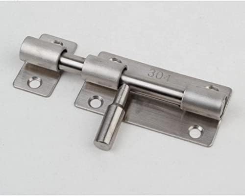 DEIHGE Slide Bolt Door Lock Hasp with Padlock Hole 1