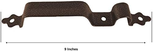 Bronze Wood Gate Hinges and Latch Kit