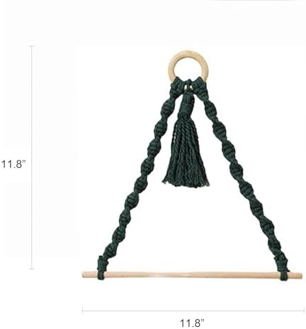 Macrame Toilet Paper Holder Boho Wall Decor 1