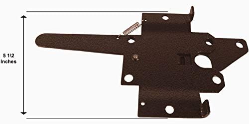 Bronze Wood Gate Hinges and Latch Kit