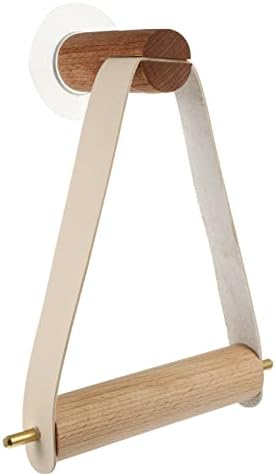 Uonlytech Towel Holder Wall Mount for Roll Paper and Cleaning Supplies 1
