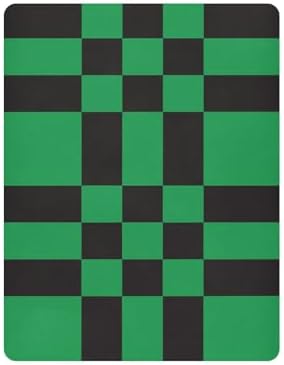 KICPOAY Checkered Crib Sheets for Baby Toddler Portable Playard