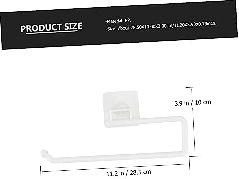 DOITOOL 1pc Multifunctional Toilet Paper Holder No Punching Required