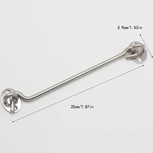 DEIHGE Hook and Eye Latch for Barn Door and Window