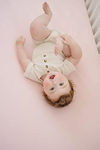 Ecolino Organic Cotton Fitted Crib Sheet for Boys Girls 1