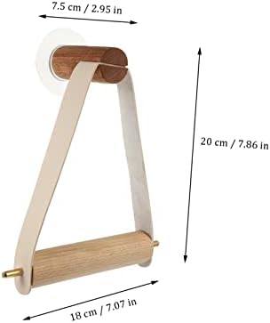 Gadpiparty Wall Hanging Rack for Toilet Paper and Towels