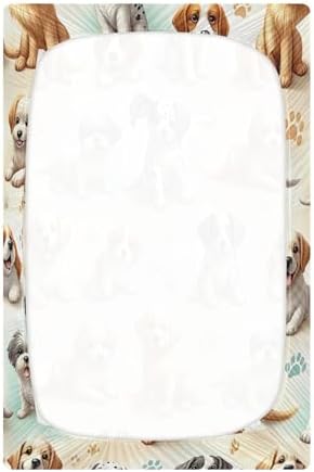 Kigai Crib Sheets for Boys Girls Pack N Play