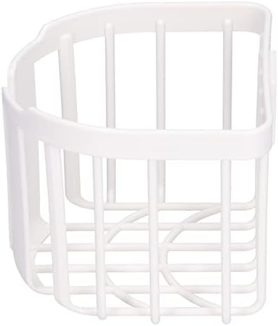 TYTOGE No Punch Toilet Shelf Wall Mounted Bathroom Holder White