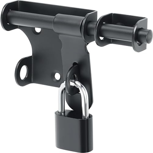 Alise 4 Inch Black Stainless Steel Gate Latch