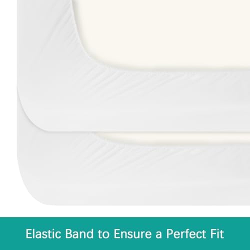 Biloban Waterproof Crib Sheets 2 Pack