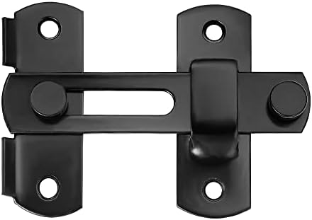 5 Pack Black Barn Door Latches 393 x 275
