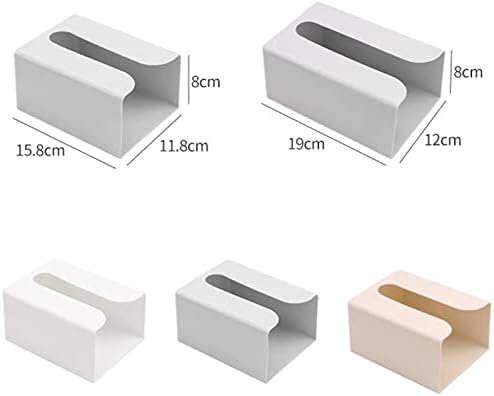VALINK Adhesive Toilet Paper Holder - Wall Mounted Multi-Purpose Tissue Storage
