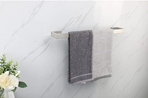 TocTen Square Base Towel Rack - 20 Inch Heavy Duty Stainless Steel